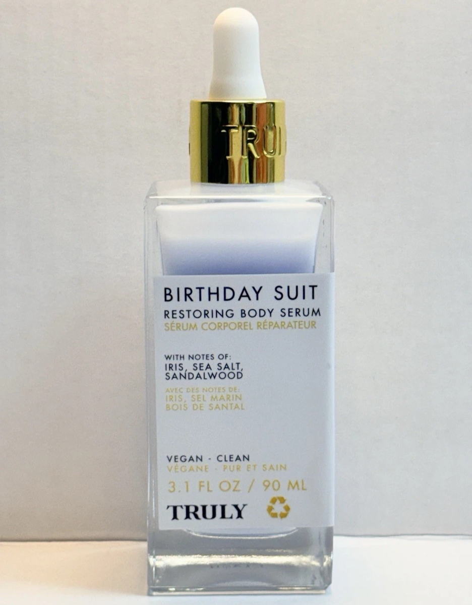 Birthday suit restoring body serum 