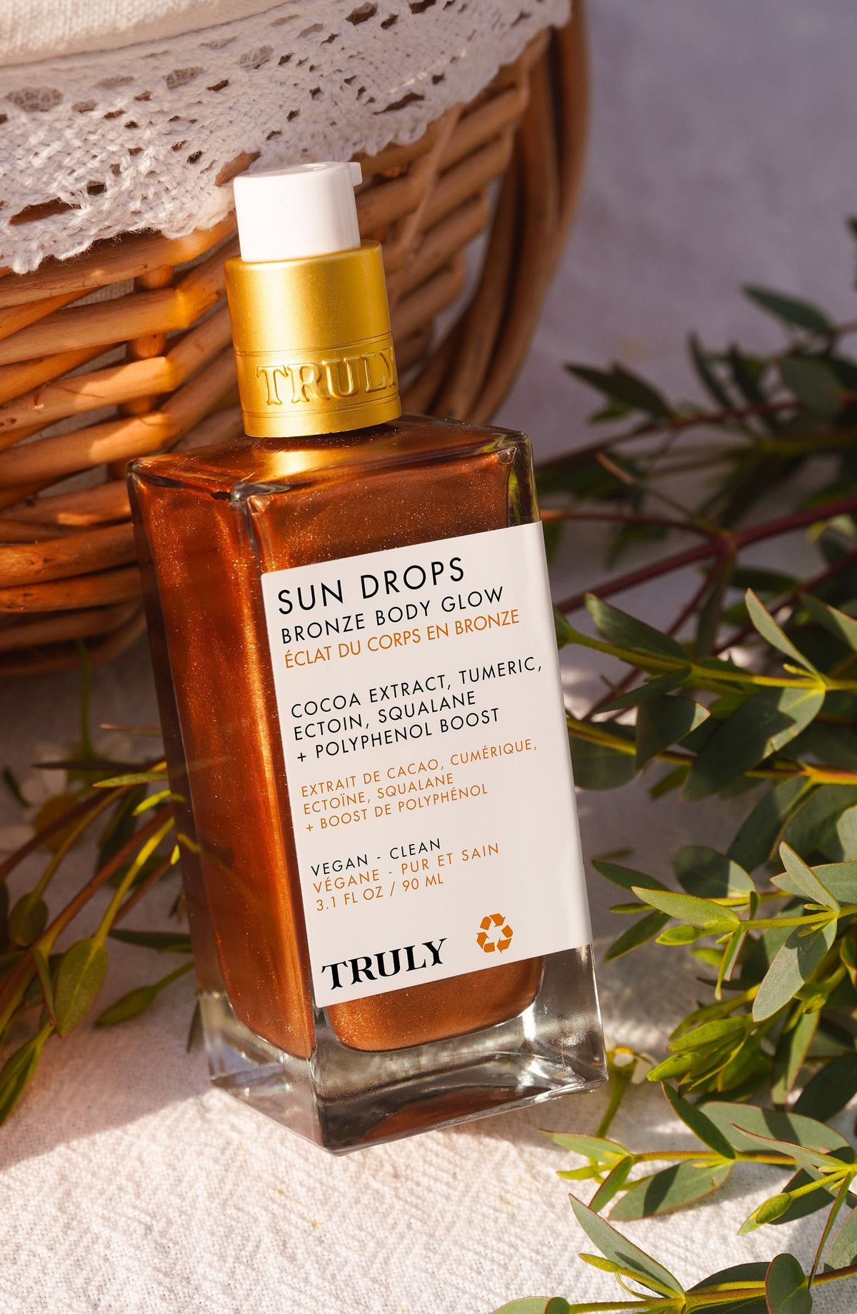 Truly Sun drops bronze body glow 