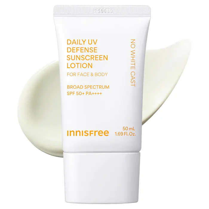 Daily defense sunscreen lotion 