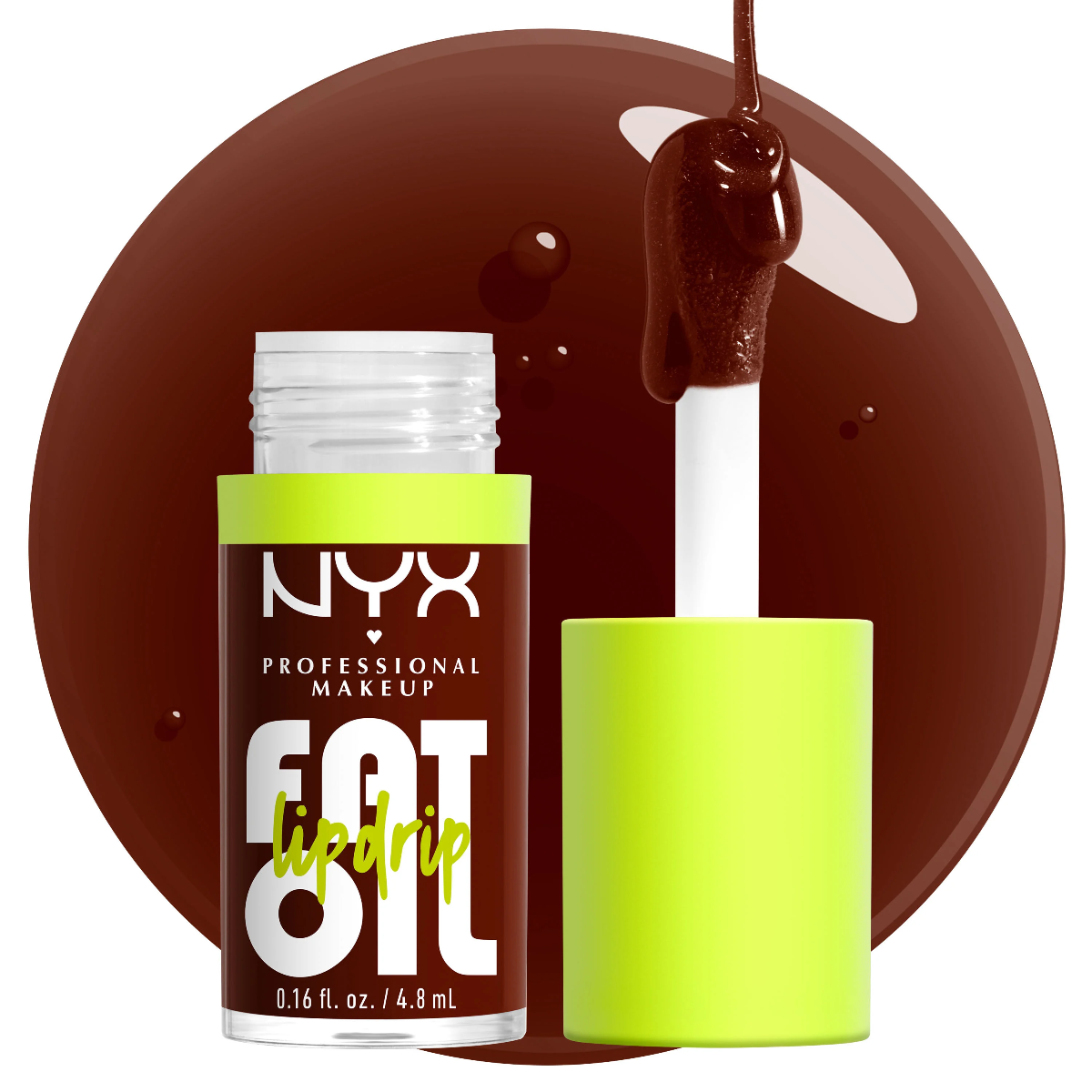 Lip drip fat oil 